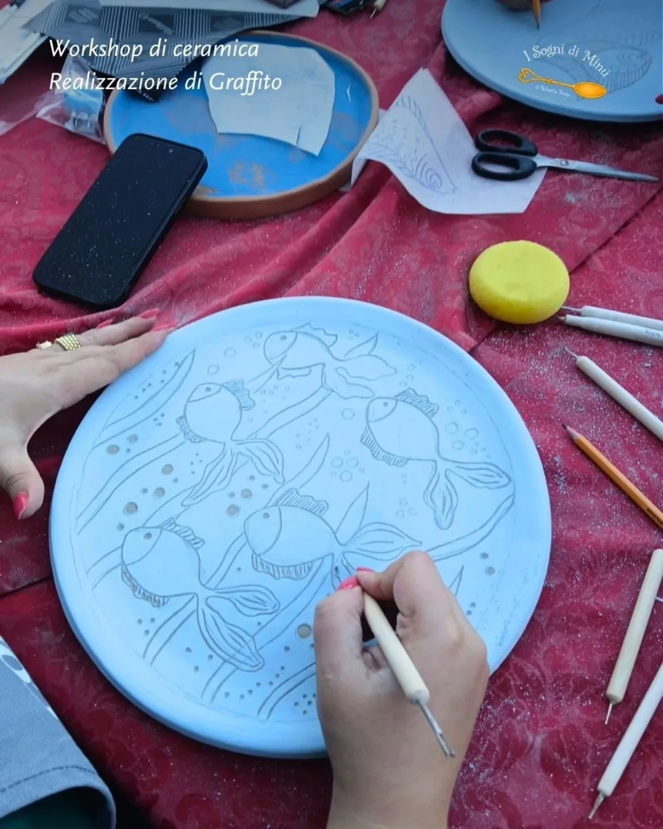 Workshop · Realizzazione di graffito nel laboratorio